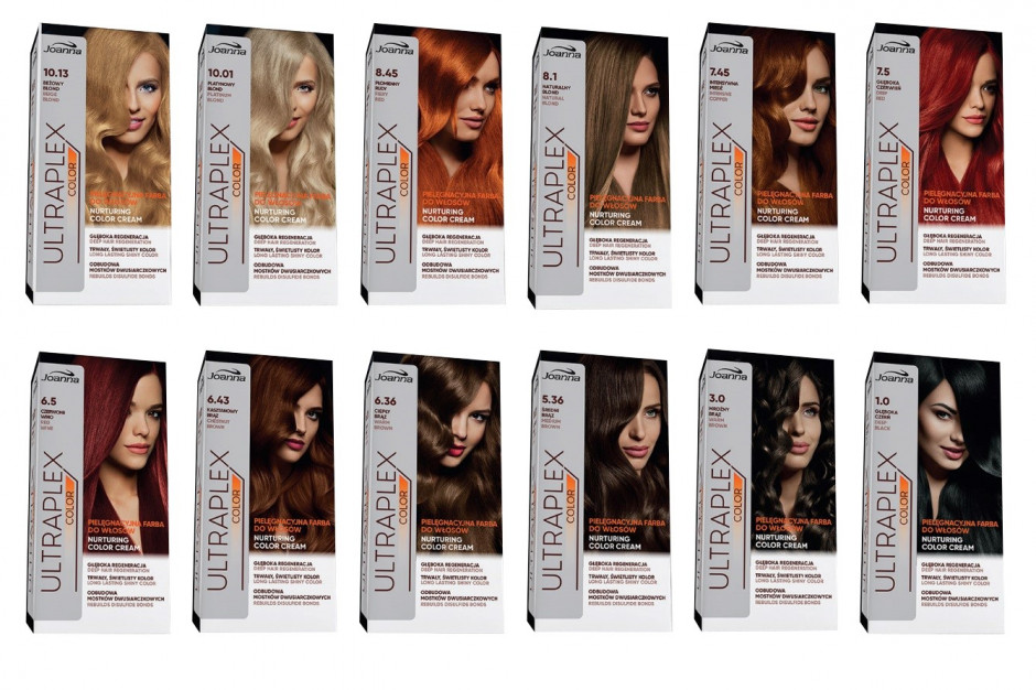 Nowa linia pielęgnacyjnych farb do koloryzacji włosów Ultraplex od LK Joanna