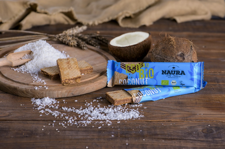 fot. materiały prasowe BIO wafelki Nura w dwóch smakach