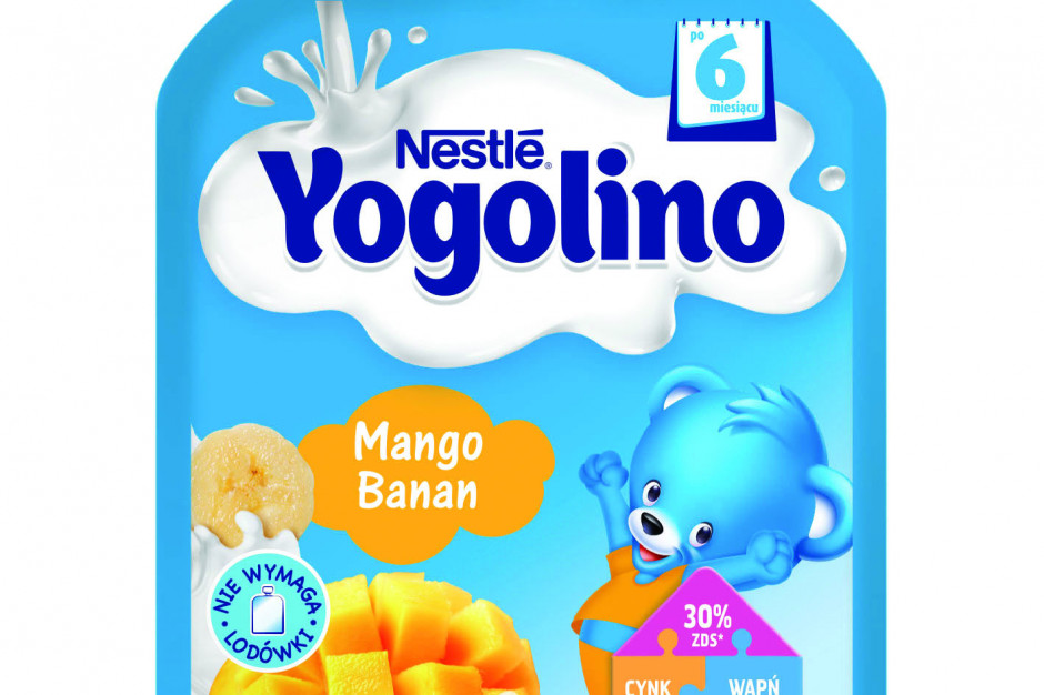 fot. materiały prasowe Nestlé Yogolino - nowe deserki dla dzieci