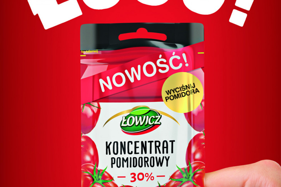 fot. materiały prasowe Koncentrat Pomidorowy Łowicz w nowym wariancie