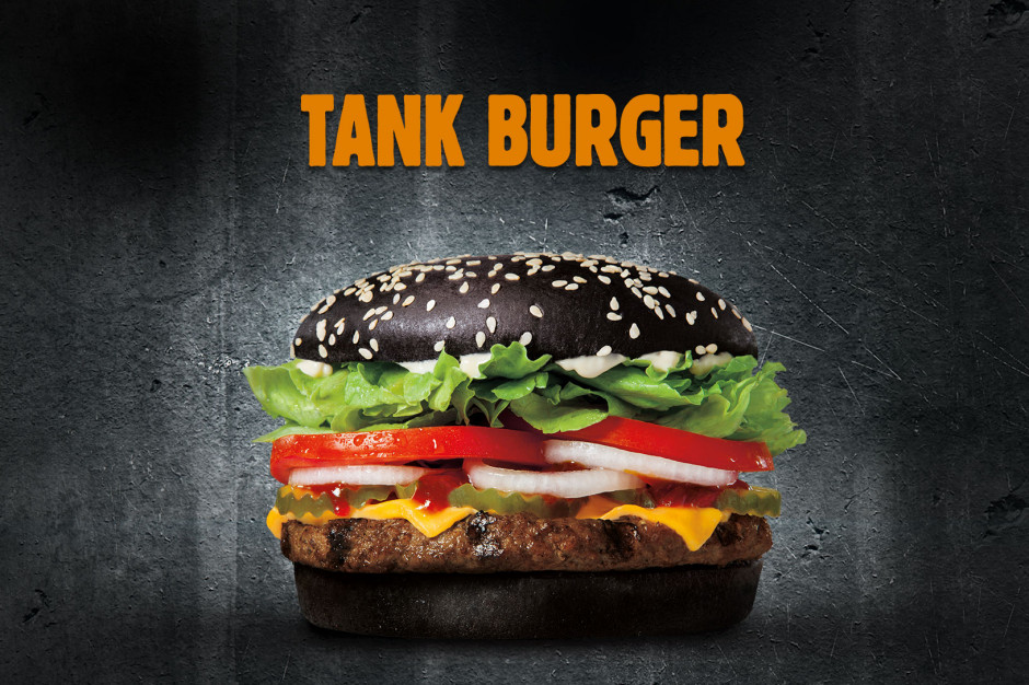 fot. materiały prasowe Czarny Burger w cross-promocji Burger Kinga