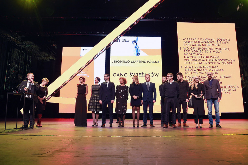 fot. materiały prasowe „Gang Świeżaków” z Biedronki zgarnął Effie Awards 2017