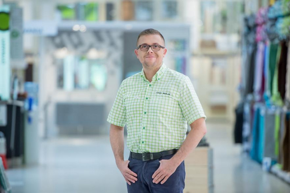 Na zdj. Marek Kopyłowski, dyrektor Sslepu Leroy Merlin Mirków, fot. materiały prasowe Gigamarket Leroy Merlin w Mirkowie rusza 24 listopada