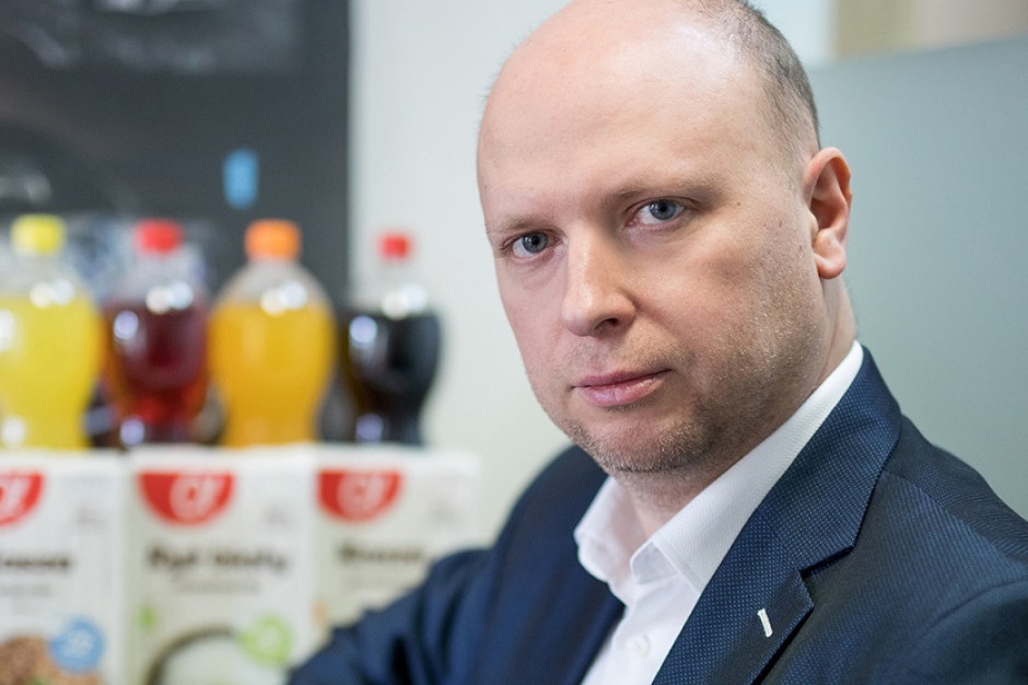 Przemysław Gaszewski, dyrektor handlowy PGS. Fot. materiały prasowe Na koniec 2018 r. PGS chce mieć 400 produktów marki własnej O!