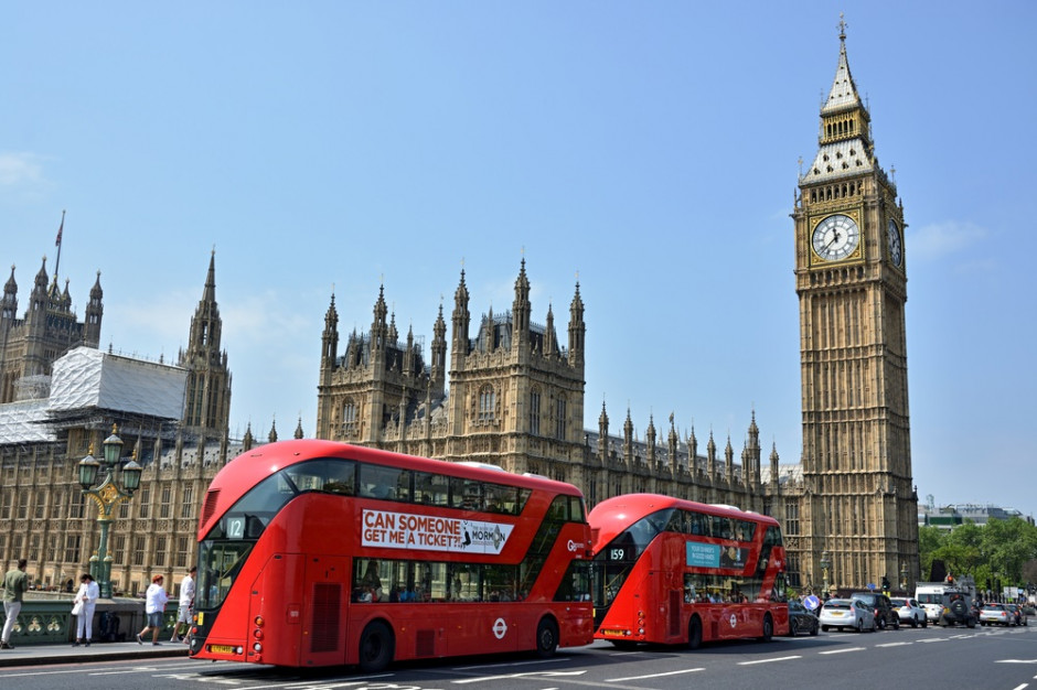 Fot. Shutterstock.com Londyńskie autobusy napędzane... kawą