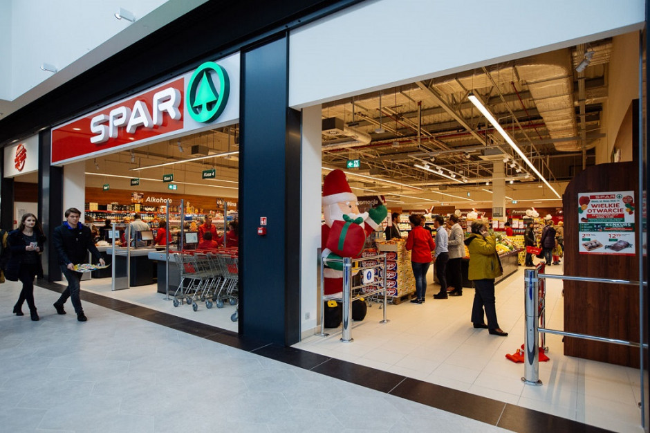 Spar w galerii handlowej Quick Park Oława. Fot. materiały prasowe Spar operatorem spożywczym galerii Quick Park w Oławie