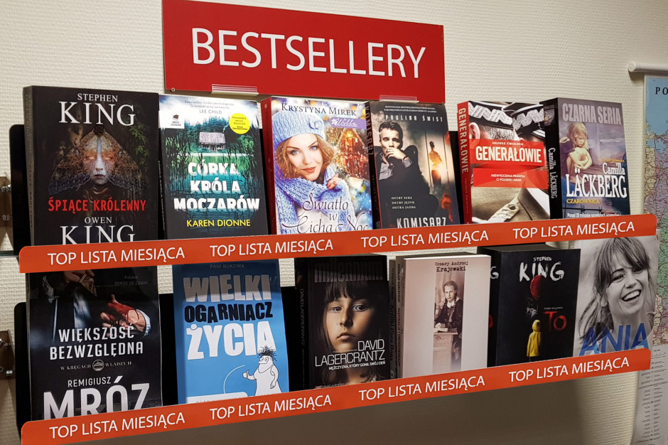 fot. materiały prasowe Kolporter Kolporter: Książki są towarem impulsowym, ich sprzedaż rośnie