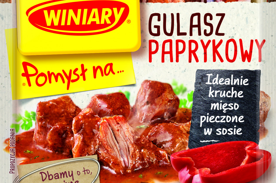 fot. materiały prasowe Winiary Pomysł Na… Gulasz paprykowy