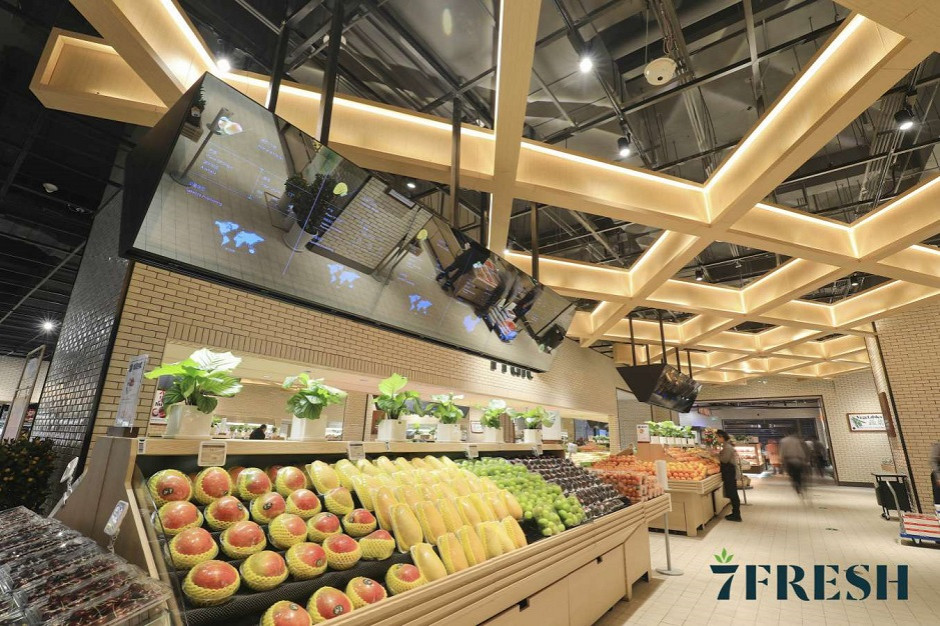 7Fresh - supermarket przyszłości od giganta e-commerce JD.com (galeria)