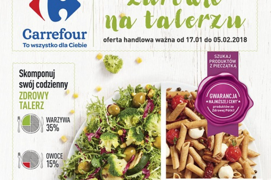 Fot. materiały prasowe Carrefour Carrefour promuje ofertę ze ,,Zdrowej półki"