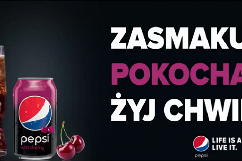 Fot. materiały prasowe Pepsi Wild Cherry i Lime wsparte kampanią w mediach