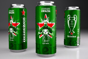 Jerzy Dudek na limitowanej edycji puszki Heinekena