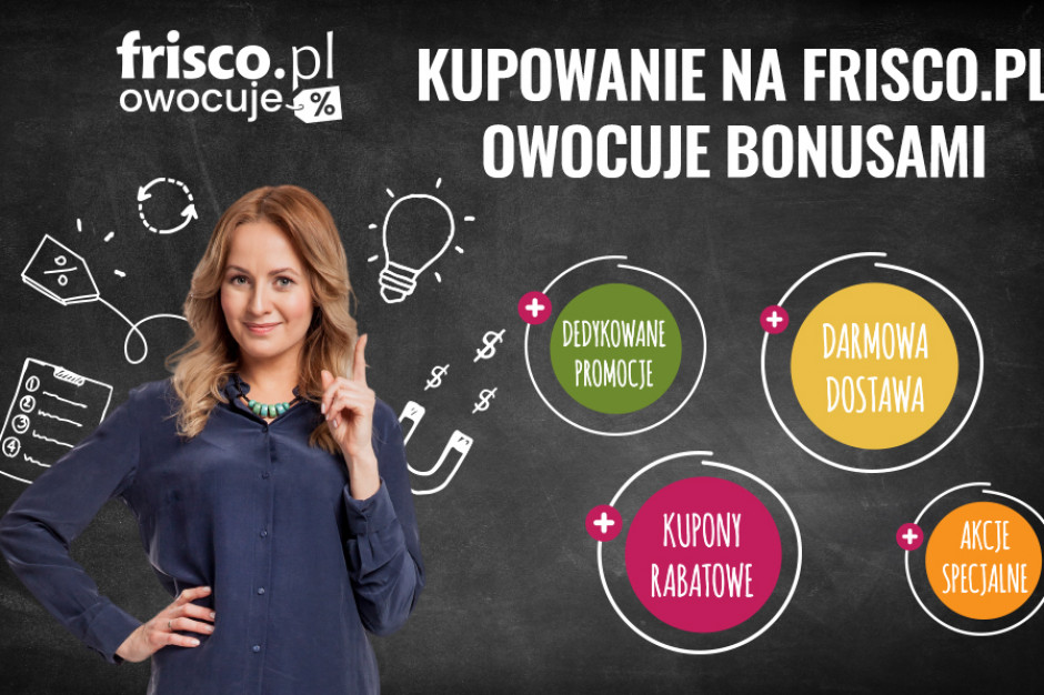 Fot. materiały prasowe Frisco rusza z programem lojalnościowym "Frisco Owocuje"