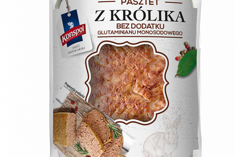 Fot. materiały prasowe Pasztet z królika od Konspolu w nowej odsłonie