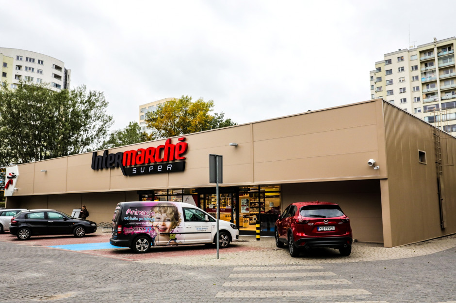 Sklep Intermarche w Warszawie, fot. materiały prasowe Intermarche usprawnia logistykę korzystając z platformy Mercareon