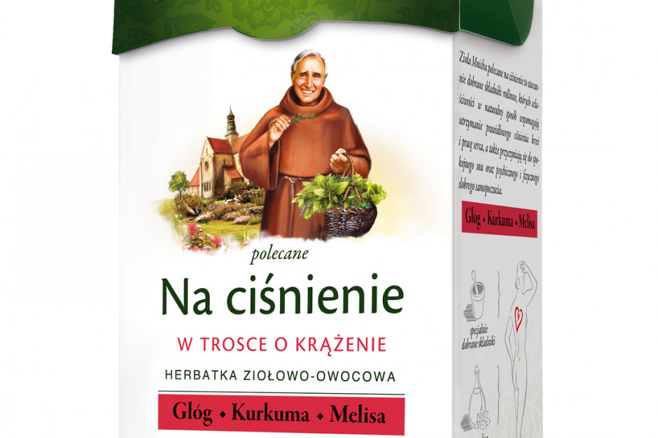 fot. materiały prasowe Zioła Mnicha Na ciśnienie od Herbapolu-Lublin