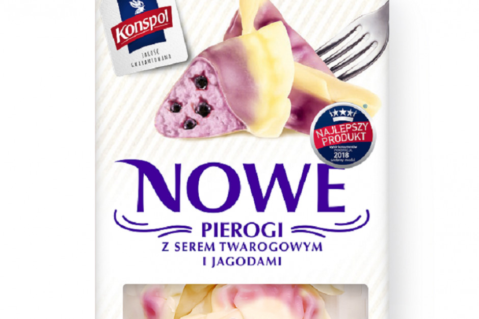 fot. Konspol Pierogi "Nowe" od Konspolu z innowacyjną recepturą ciasta