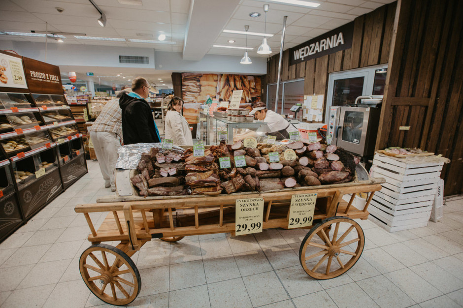 Eurospar w Cieszynie, fot. materiały prasowe Centrum Mięsne - nowy projekt sklepu Eurospar w Cieszynie (galeria)