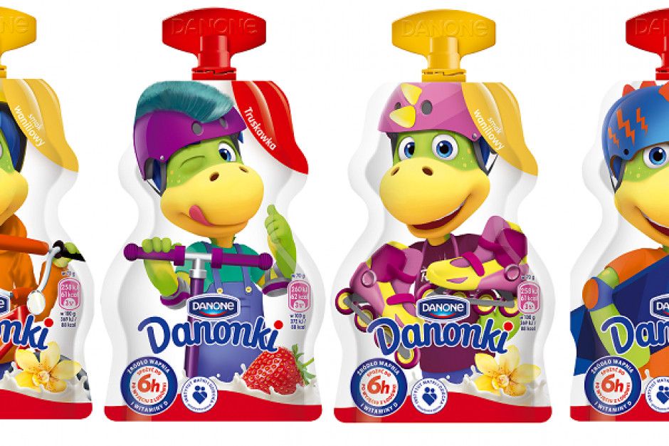 Fot. materiały prasowe Danonki w saszetce - nowość od Danone