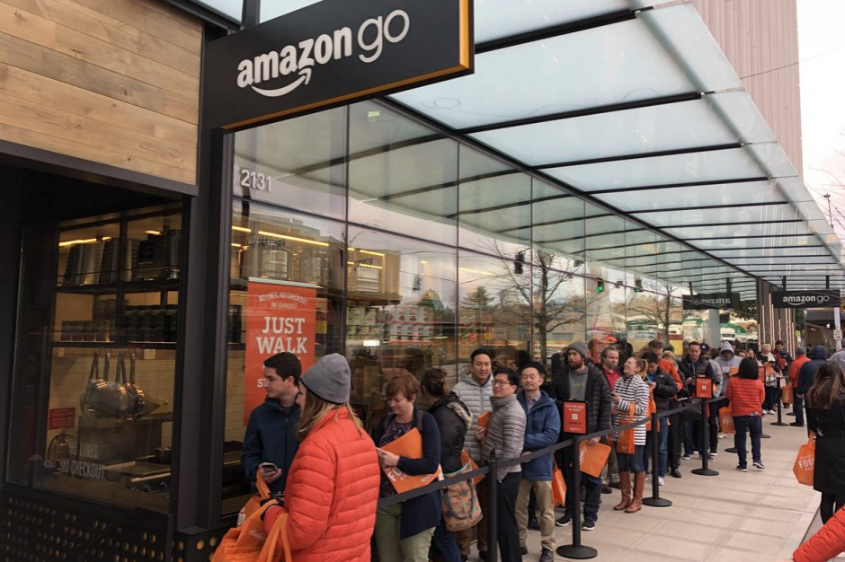 fot. Amazon Go Prowadzenie sklepu bezobsługowego jest 8 razy tańsze od tradycyjnego
