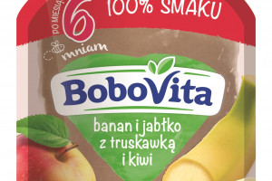 Trzy nowe smaki musów owocowych dla niemowląt od BoboVity