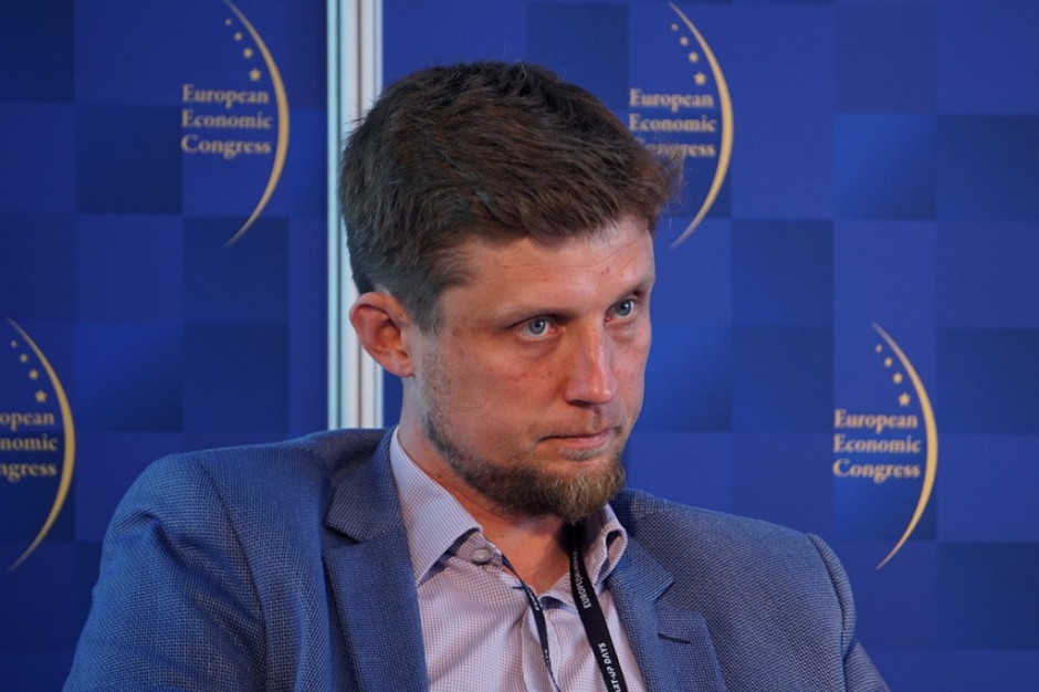 Na zdj. Marcin Dobek, współzałożyciel i dyrektor operacyjny Pricing Tags oraz współzałożyciel i członek rady nadzorczej, TakeTask. Fot. PTWP Dyrektor Pricing Tags na EEC 2018: Kluczem jest oferowanie klientom przyjemności z zakupów
