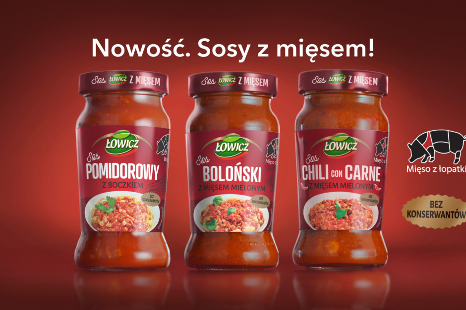 Fot. materiały prasowe Nowa kampania sosów Łowicz