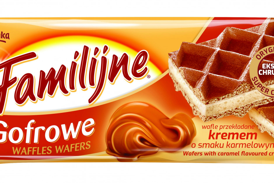 Fot. materiały prasowe Familijne wafle Gofrowe o smaku karmelowym
