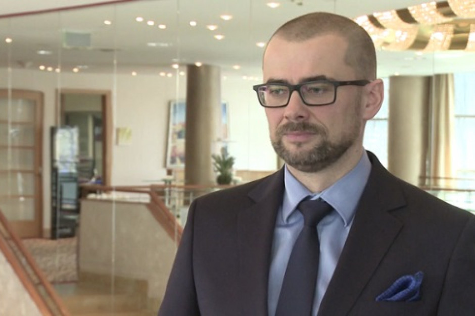 Na zdj. Cezary Baran, wiceprezes Emperia Holding (fot. Newseria) Wiceprezes Emperii zrezygnował ze stanowiska