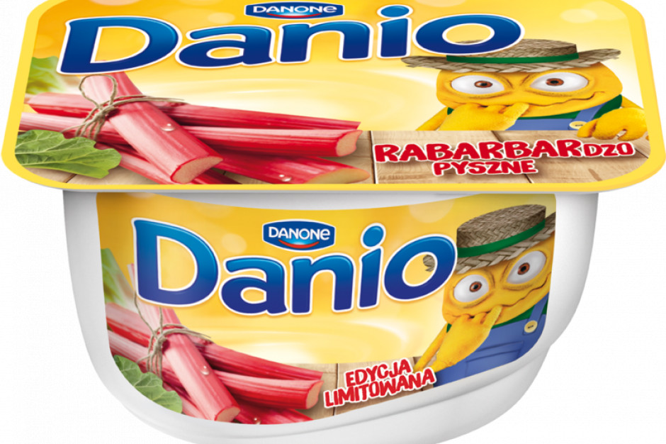 Smaki rabarbaru i porzeczek w limitowanej edycji Danio