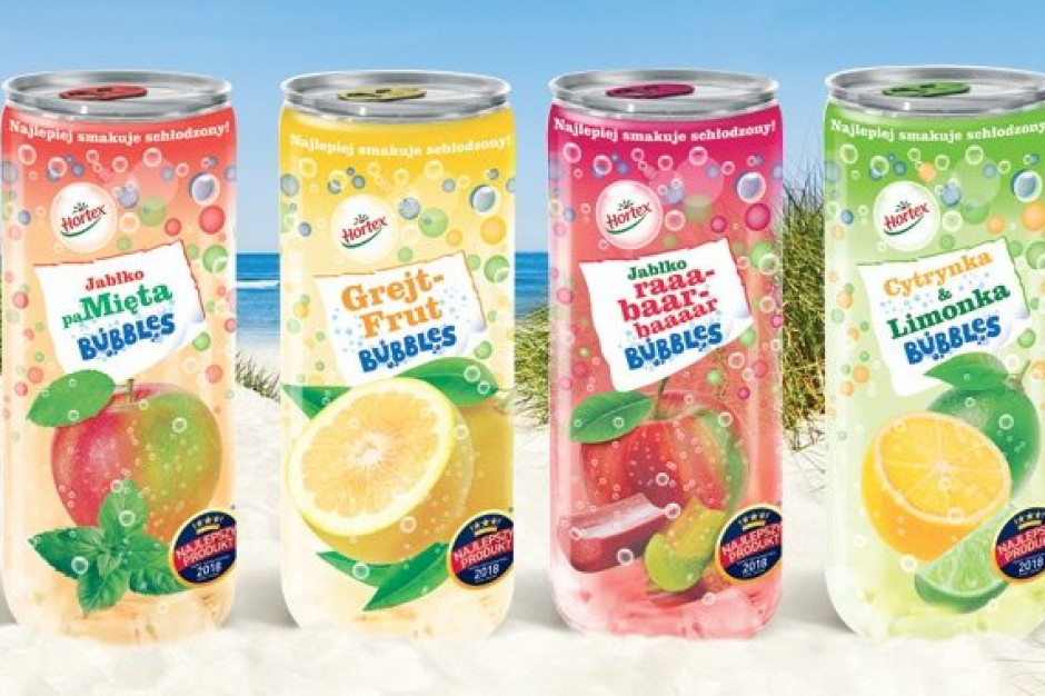 Fot. materiały prasowe Nowy, grejpfrutowy Hortex Bubbles