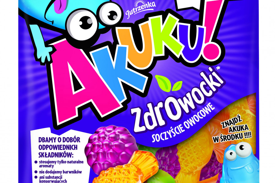 Fot. materiały prasowe Akuku! ZdrOwocki - żelki z 20-proc. zawartością soku