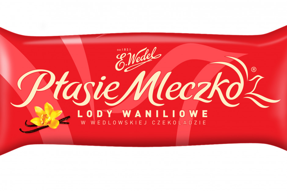 Fot. materiały prasowe Ptasie Mleczko w formie lodów - nowość od E.Wedel