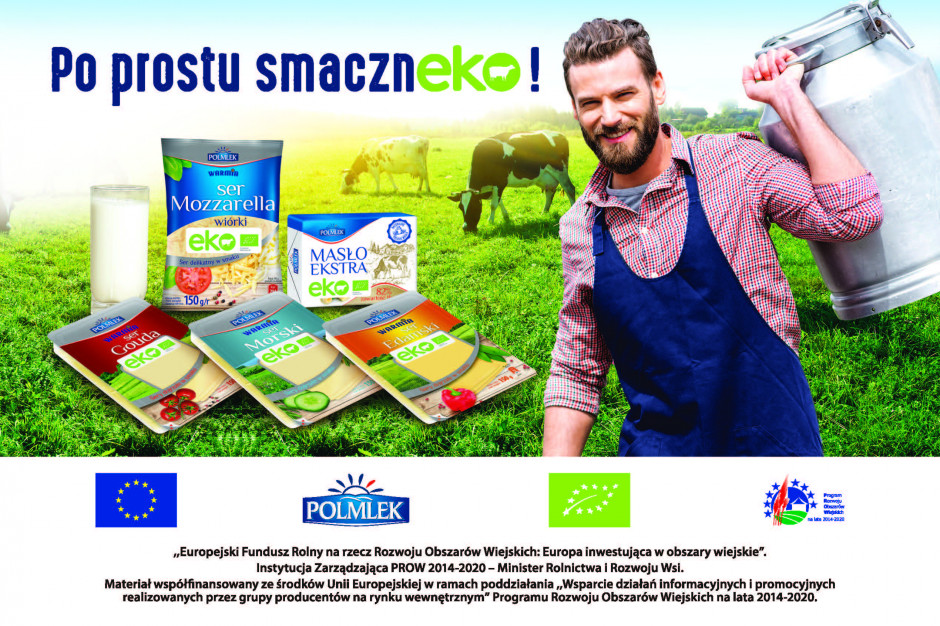 Fot. materiały prasowe Ekologiczne sery żółte, ser mozzarella i masło od Polmleku