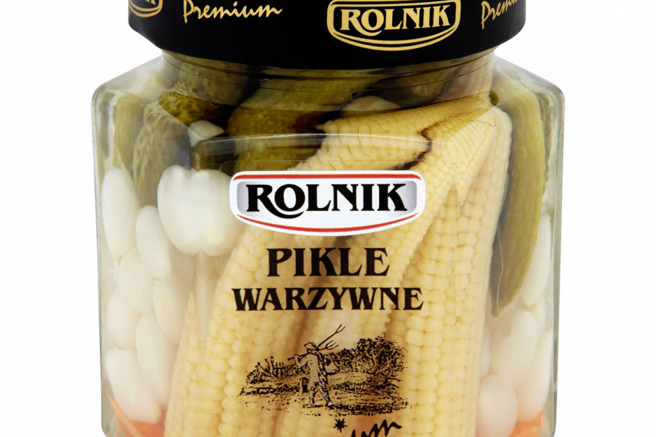 Fot. materiały prasowe Pikle warzywne Premium od marki Rolnik