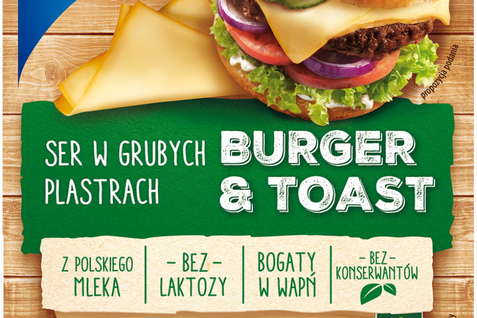 Fot. materiały prasowe Hochland z propozycją dla fanów burgerów i tostów