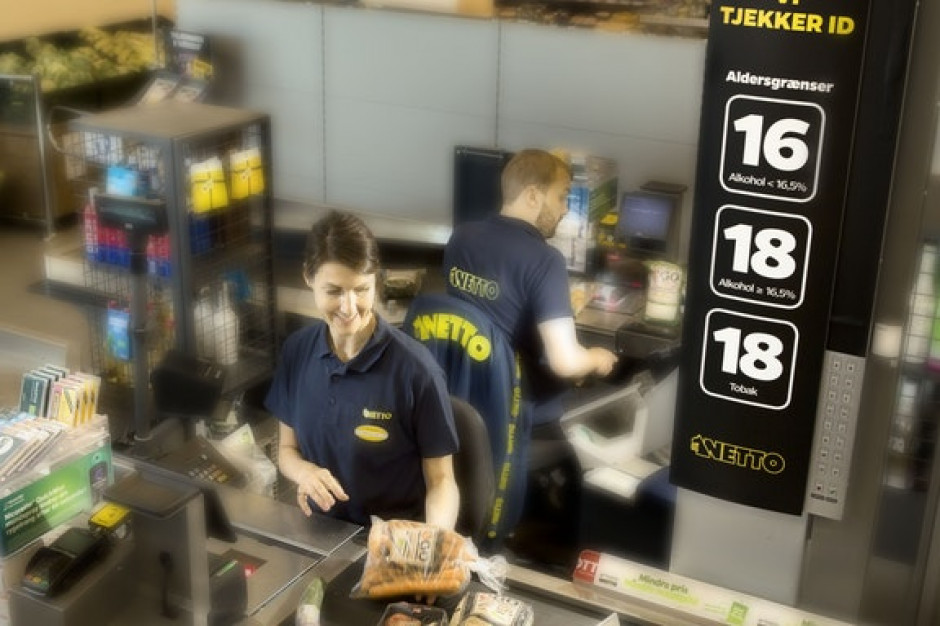 Fot. za netto.dk Netto chowa papierosy przed oczami klientów