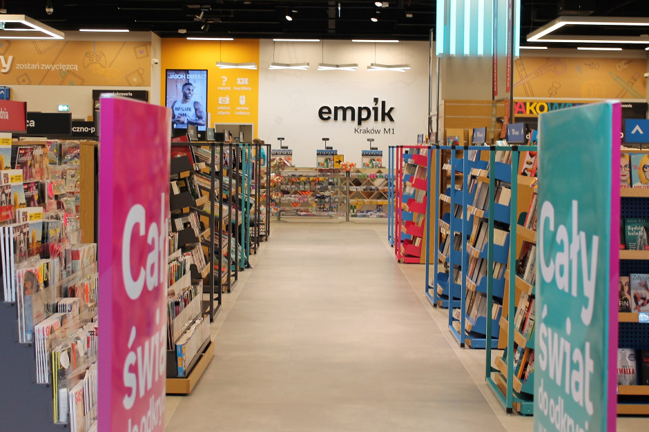 Empik w M1 w Krakowie, fot. materiały prasowe Empik z kolejnym sklepem w koncepcie Future Store
