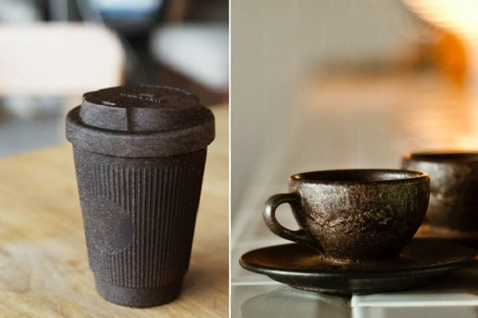 Fot. kaffeeform.com Niemiecki start-up produkuje kubki z kawowych fusów