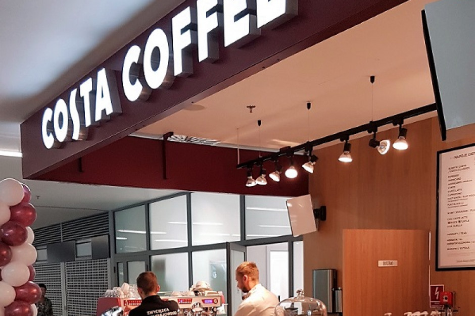 fot. Costa Coffee Costa Coffee z lokalem na lotnisku Balice