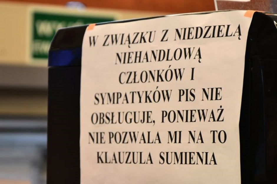 Fot. Facebook/TubaOstrowa Franczyzobiorca Żabki nie obsługiwał zwolenników PiS. Sieć reaguje