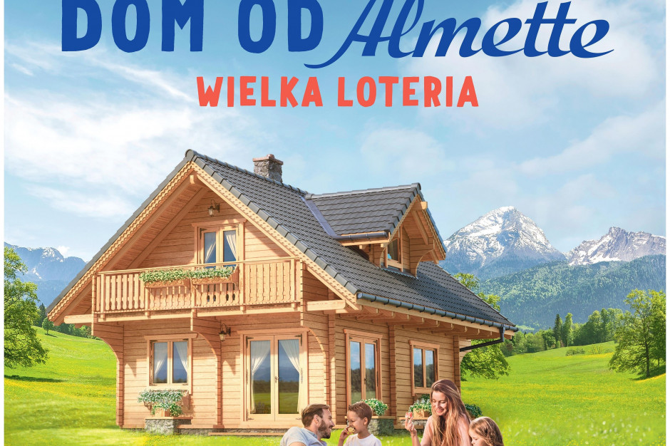 fot. materiały prasowe W loterii marki Almette po raz trzeci można wygrać dom w Tatrach