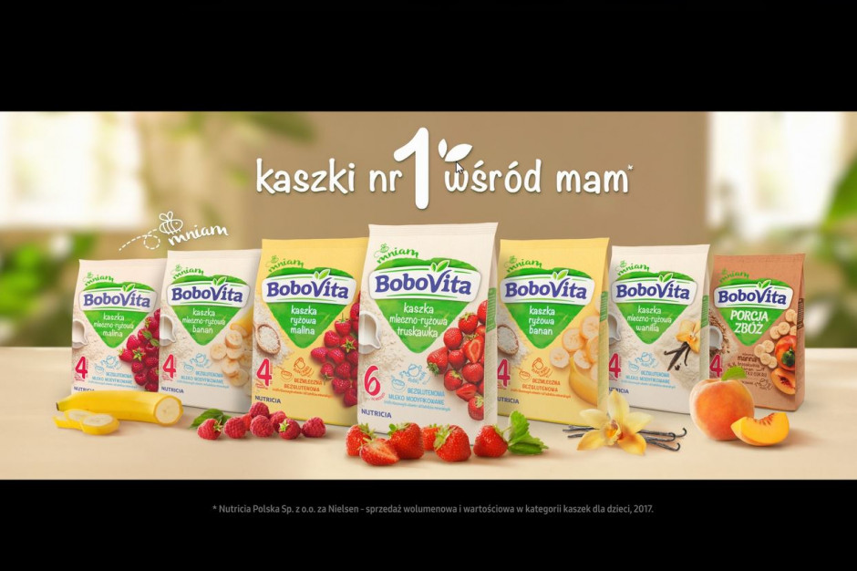 Fot. materiały prasowe BoboVita z nową kampanią reklamową
