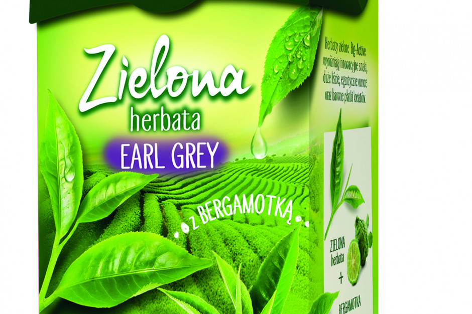 Big-Active reklamuje zielone herbaty