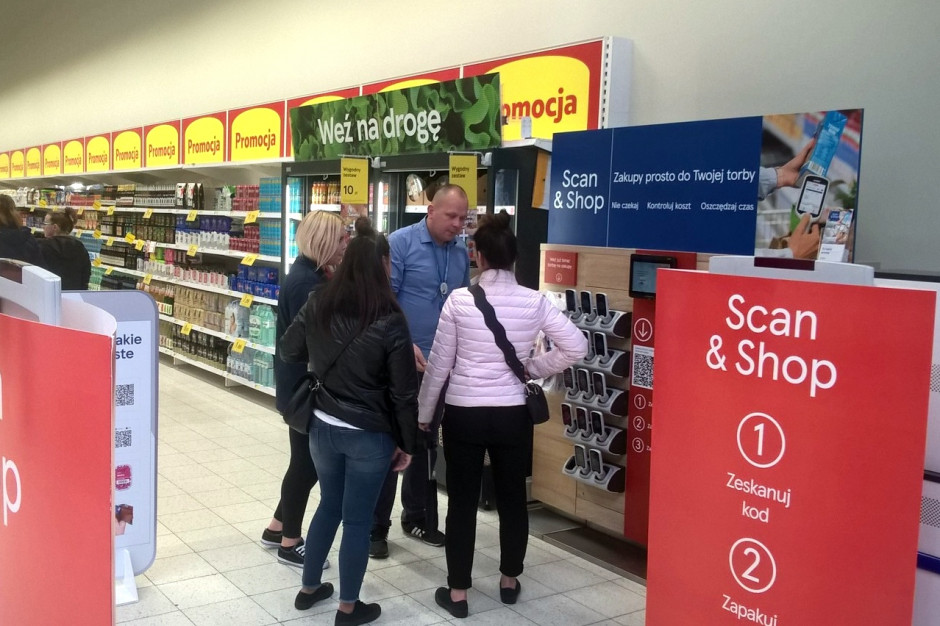 Fot. materiały prasowe Tesco Tesco wprowadza usługę Scan&Shop w hipermarkecie w Jeleniej Górze