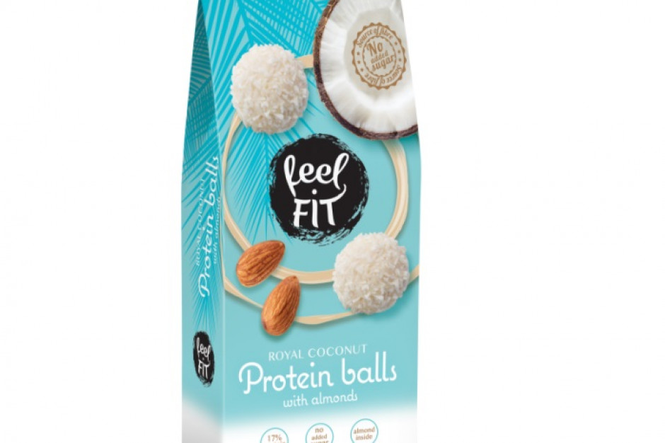 Fot. materiały prasowe Proteinowe Kulki kokosowe od marki feel FIT