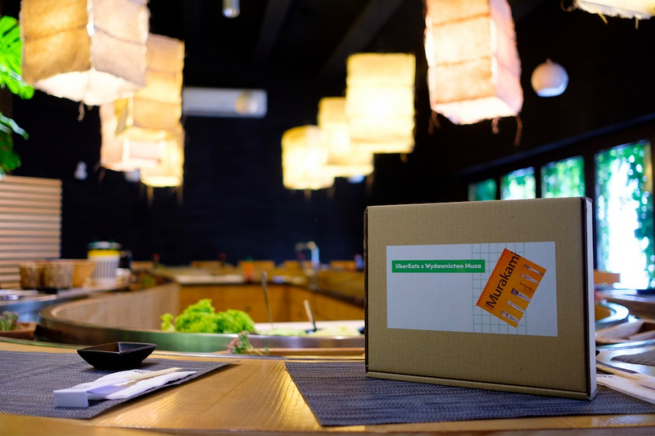 Fot. materiały prasowe UberEats dostarczy... książki