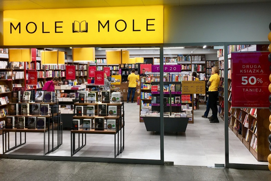 Mole Mole na PKP Śródmieście, fot. mat. pras. Sieć Mole Mole otworzyła księgarnię na peronie Dworca Centralnego