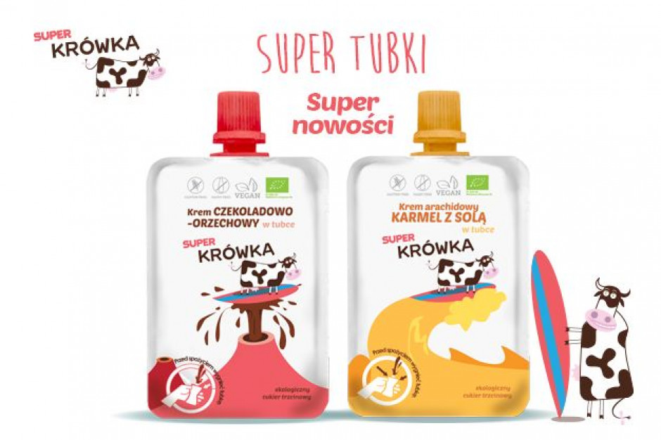 Fot. materiały prasowe Wegańskie i ekologiczne kremy w tubce pod marką Super Krówki, od Me gusto