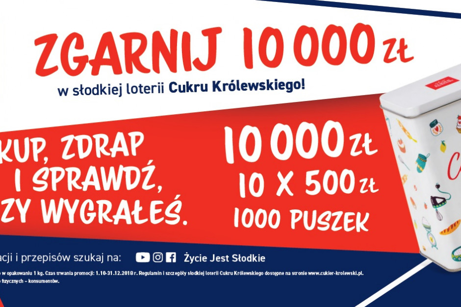 Fot. materiały prasowe Ruszyła zimowa loteria Cukru Królewskiego